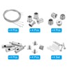 PATIKIL Ceiling Hanging Wire Cable Kit, 1m/3.3ft 4 Set Adjustable