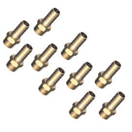 SANEI Hose Nipple for Connecting Hose (10 Pieces) for Nominal 13 Piping