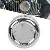 Unbranded Round Chrome Horn Cover For Harley Big Twin Dyna