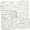 Mobestech 4 Plastic Louvered Vent Cover Air Conditioning Outlet for