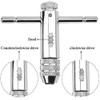 Drill Tap, Threading Tap, T-Type, Ratchet Lever, Wrench, Connection, Tap