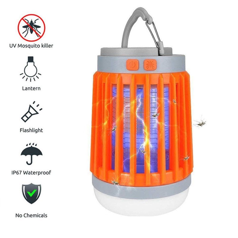 Outdoor Electric UV Light Mosquito Flies and Insect Killer Lamp