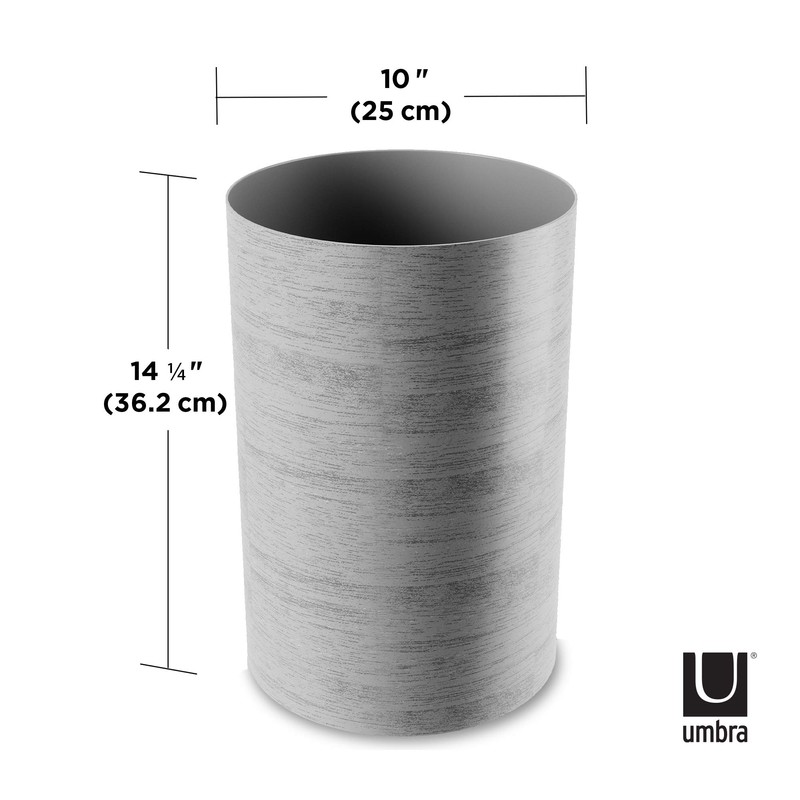 Umbra Treela Small Trash Durable Garbage Can Waste Basket for