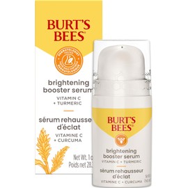 Burt's Bees Suero potenciador de brillo, vitamina C y cúrcuma, 1 onza