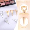 10 Pcs Finger Sectioning Tool for Hair, Stainless Steel Stitch