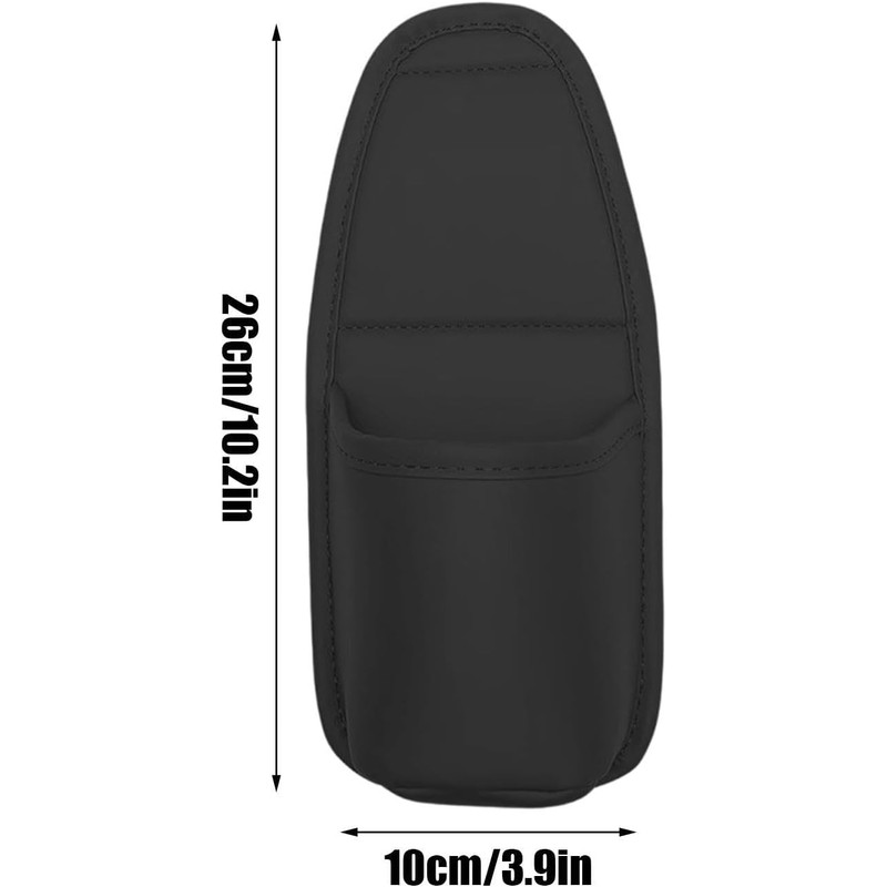 Portavasos Coche Bolsillo en Polipiel Adhesiva Antirrayas