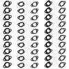 Yenblow 50 Pcs Predator 212 Carb Exhaust Intake Gasket Kit,