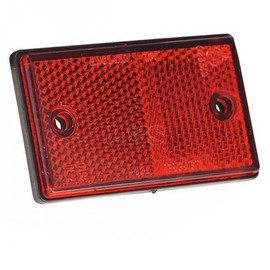 Reflex Rear Red Reflector E Approved Overall Width 75mm