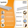 Lyvanas Draught Excluder for Doors, Set of 2, Test Winner,