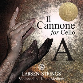 LARSEN STRINGS Il Cannone Cello Strings IL Cannone A Steel Warm & Broad