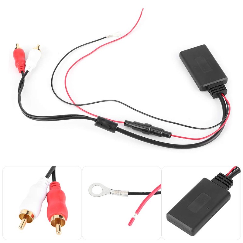 Aramox Car Audio Adapter, Universal Bluetooth AUX Receiver Module 2