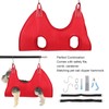 Dog Grooming Hammock Set Breathable Safe Restraint Bag Pet Grooming