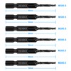 Set of 6 M3 Combination Drill & Tap Set, Thread