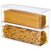 Hanobe Pasta Containers for Pantry Large Spaghetti & Noodle &