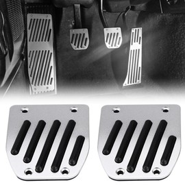 Car Foot Pedal, Brake Foot Pedal 4pcs Car Manual Transmission Clutch Brake Foot Rest Pedal Pad for 1 3 5 7 X1 Series E30 E32