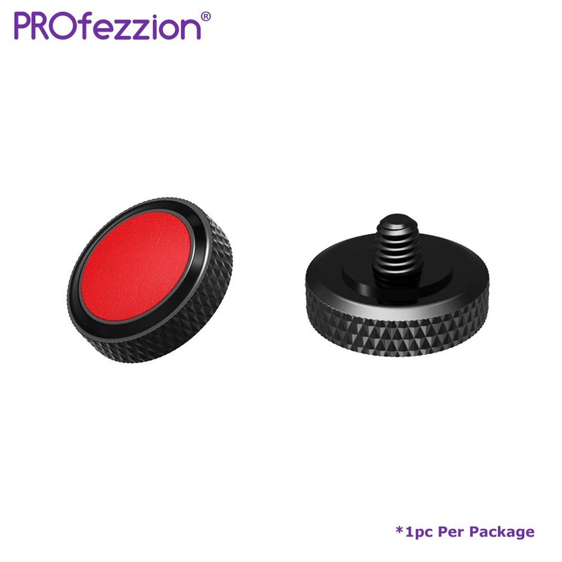 PROfezzion Deluxe & Sturdy Brass Soft Release Button with Microfiber