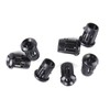 Kodrily 50Pcs 3mm LED Holder Black, Nylon LED Lamp Holders