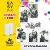Easypix InstantFUN Instant Camera, Creative Photo Fun for Adults and