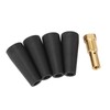 4Pcs PTFE Flux Core Gasless Nozzle 1Pcs Brass Gas Diffuser