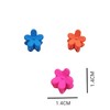 24pcs Flower Mini Hair Claw Clips Clamps Plastic Small Hair