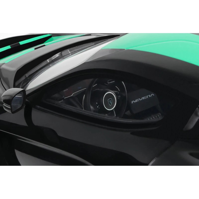 DCD 2023 Rimac Nevera 1/18 Model Diecast Toy Black with
