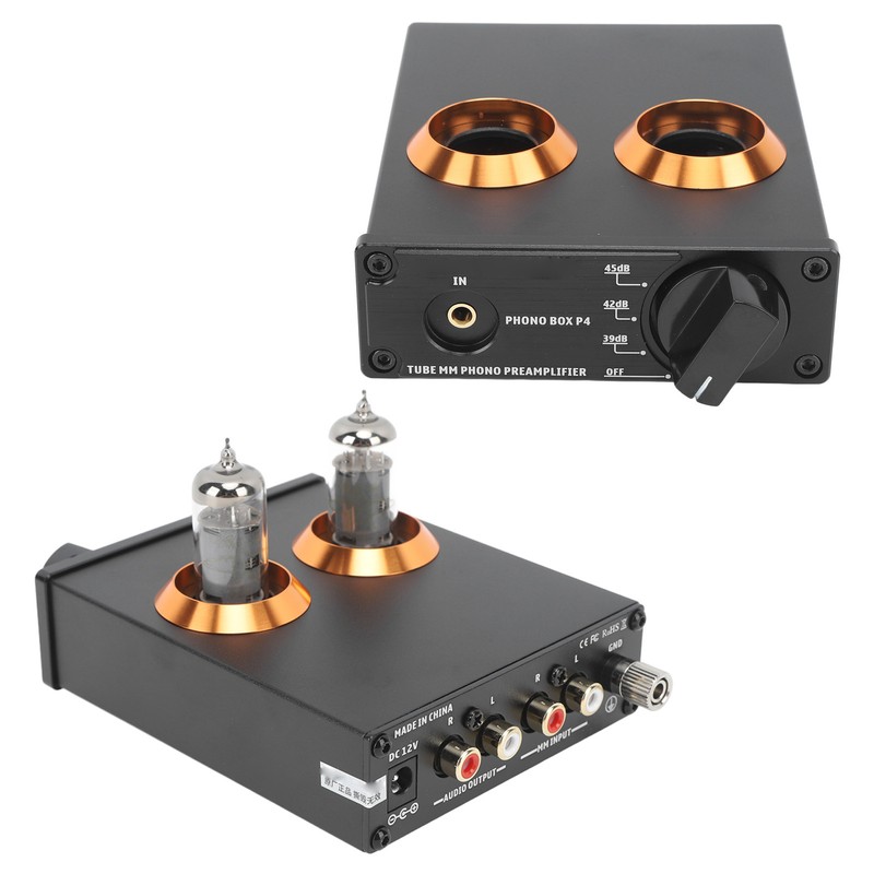 Vacuum Tube Amplifier Preamplifier Phono Preamp MM Player Amp AUX