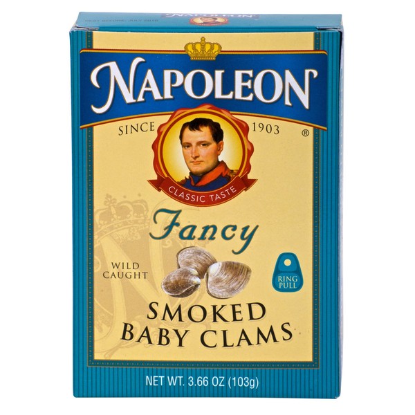 Napoleon Fancy abrazaderas para bebé ahumadas 3.66 oz (Paquete de 3)