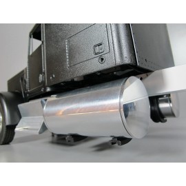 Tamiya Pair 5 inch Fuel Gas Tanks + Mount set Tamiya RC 1/14 Knight King Grand Hauler