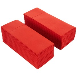 Airlaid 50 Cutlery Napkins, Cutlery Pockets, Fabric-Like, High-Quality Disposable Napkin