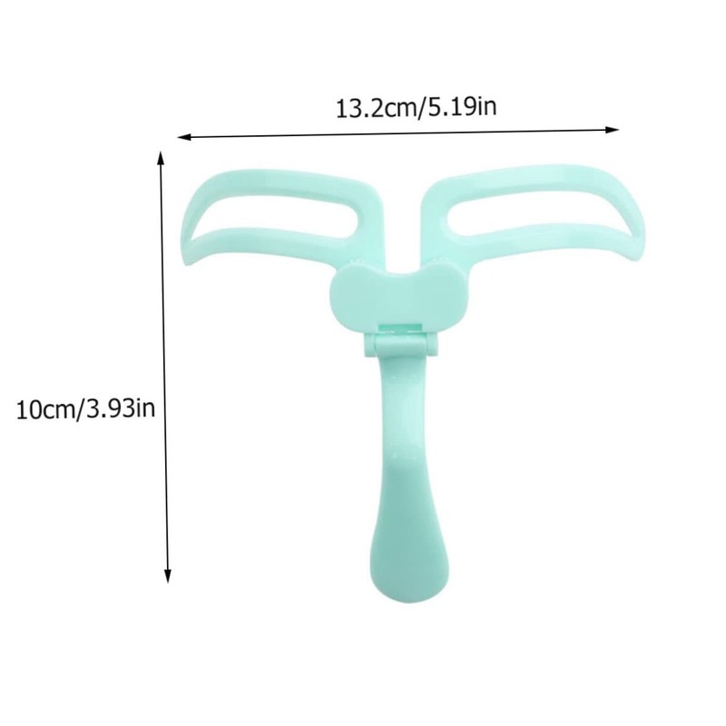 Healeved Mold Eyebrow Shaping Stencil Eyebrow Measure Ruler Brow Stencils