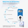 Timer Outlet, Programmable 110V/220V Pump Timer Switch, Minimum Setting by