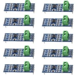 YFUSET 10pcs MAX485 RS485 Transceiver Module TTL to RS485 Converter UART Serial Communication for Arduino Raspberry Pi SCM Development Boards 5V Industrial Control Systems Reliable