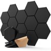 Soundsbay Acoustic Panels Sound Absorbing, 12 Pack Hexagon Soundproof Wall
