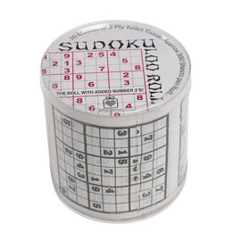 Bunkerbound Novelty Sudoku Toilet Roll