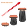 Boreeman Upgraded Collapsible Stool, Square Portable Stool, Lightweight Yet More