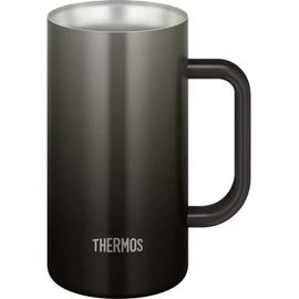 Thermos JDK-721C BK Vacuum Insulated Jug, 24.3 fl oz (720 ml), Black, Dishwasher Safe, Magic Bottle Structure, Hot and Cold Retention