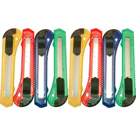 VIP Home Essentials Top Blade Box Cutters - 8 Pack