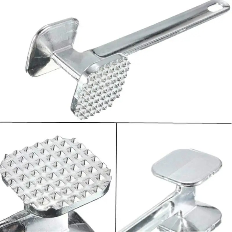 Zinc Alloy Meat Tenderizer Hammer – Heavy Duty Meat Mallet