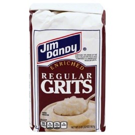 Jim Dandy Enriched Regular Grits, 2 Pound Bag