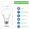 6-Pack Dusk to Dawn Light Bulbs Outdoor, A19 LED Photocell