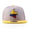 Underground Kulture Colombia Adjustable Flat Peak Snapback Hat World Cup