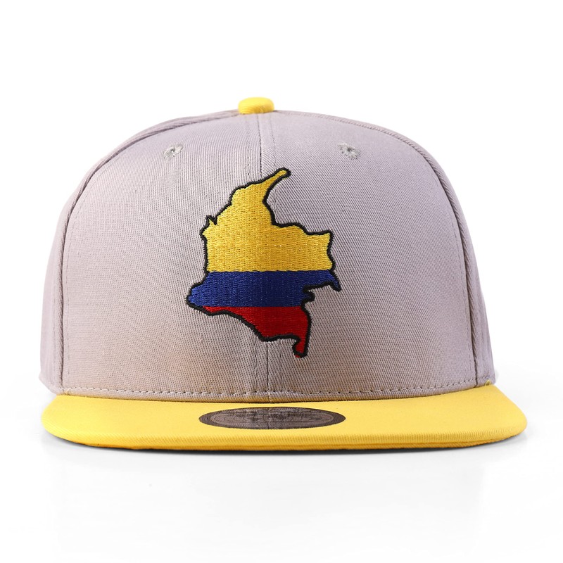 Underground Kulture Colombia Adjustable Flat Peak Snapback Hat World Cup