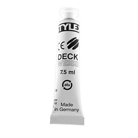 Stylex 28512 Opaque White, 1 Tube of 7.5 ml, as a Supplement to the Paint Box, for Mixing and Brightening Colours