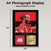 Lewis Hamilton Gift Signed A4 Print Display Unframed Lewis Hamilton