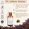 AFCRYIYE New Caffeine Solution 5%+ EGCG, Facial Caffeine Eye Serum,