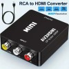 Unbranded RCA AV to HDMI HD Converter Adapter Composite 3RCA