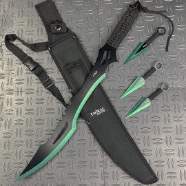 Tactical Master 25" Machete SK1853 Great for Camping, Outdoor Sports and Collections in a Variety of Colors