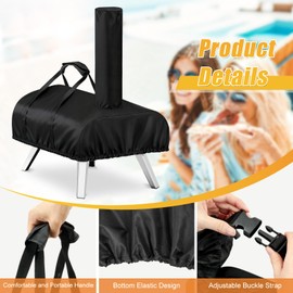 Pizza Oven Cover for WOOCIT 12,TwoPone Waterproof Pizza Oven Accessories Carry Cover for Outdoor