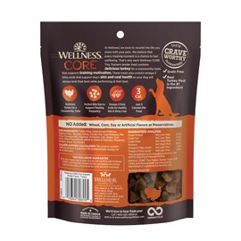 Wellness CORE Tiny Trainers Dog Treats, Natural, Training Treat, Grain Free, Turkey & Pomegranate (6 Ounce Bag)