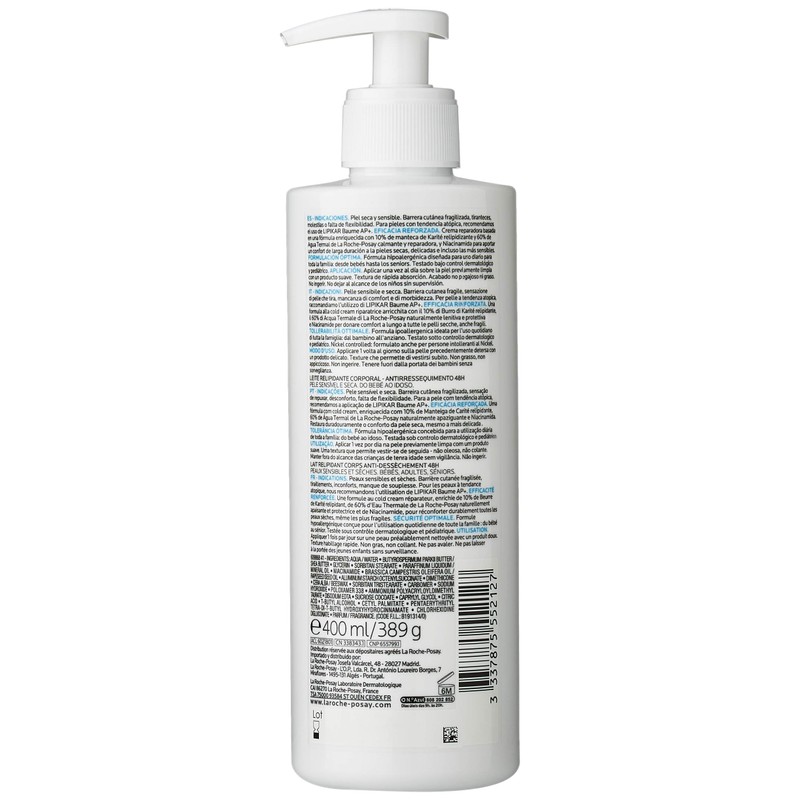 Roche-posay Lipikar Lotion, 400Â ml